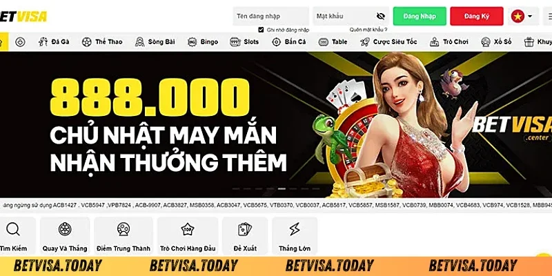 Khuyến Mãi Betvisa - Cơ Hội Nhận Thưởng Lớn Mỗi Ngày Thứ 6 hấp dẫn tặng ngay 100k